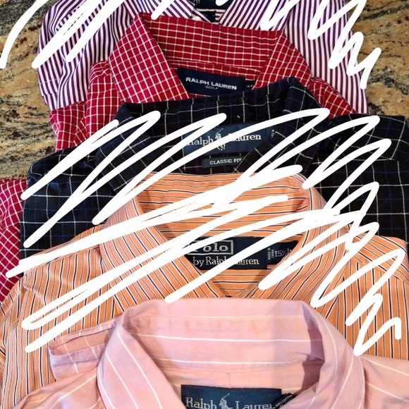 Authentic Polo Button Down Dress Shirts - Picture 5 of 5